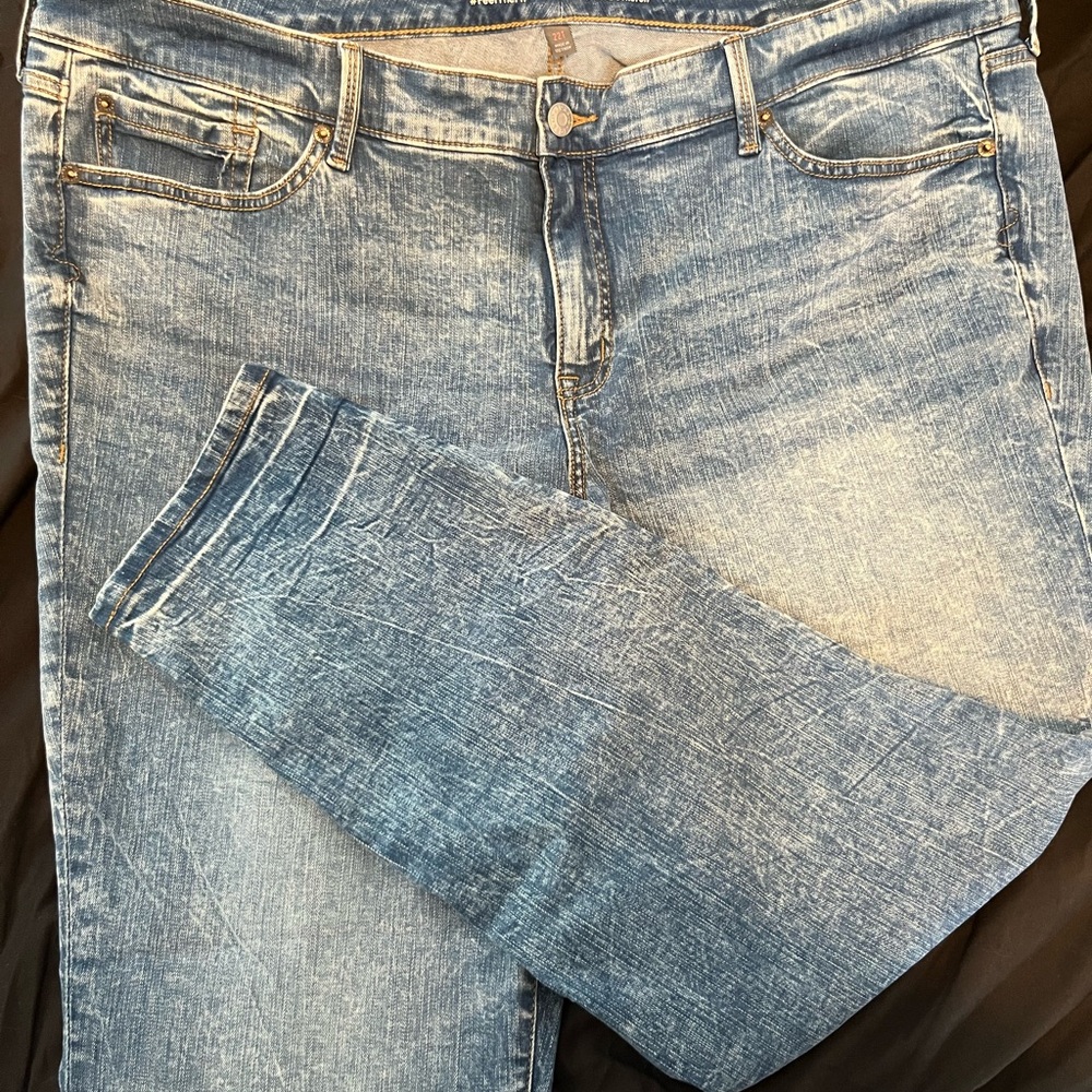 Torrid Light Blue Straight Leg Jeans